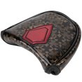 thumbnail image 2 of For Golf Mallet Headcover, Comfortable Soft For Golf Mallet Cover Durable  For The Club For General Purpose For Professional Use For Golf Putter For Golf Fans ANGGREK Rojo, 2 of 8