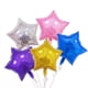 thumbnail image 4 of 10 Uds de papel de aluminio estrella boda de cumpleaños Plata, 4 of 7