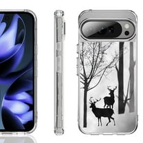 For Google Pixel 10 / 10 Pro Shockproof Phone Case, by OneToughShield - Forest Deer