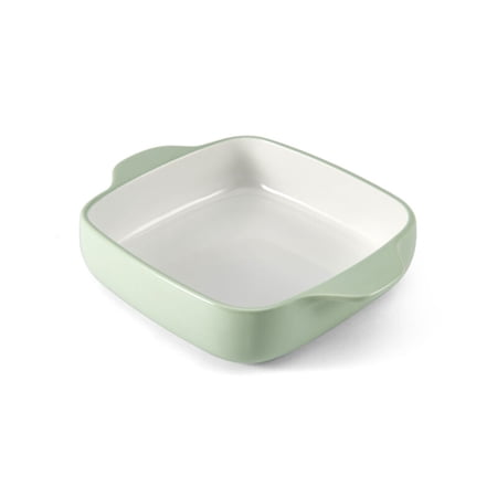 Kitchenaid 2-quart Vitrified Stoneware Square Baker in Pistachio Green