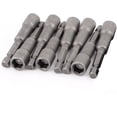 thumbnail image 1 of | 8pc 1/4" Hex Magnetic Nut Driver Set, Nut Driver Set, Magnetic Connector Nut Drivers Bits, Sizes From 6mm To 13mm, Electric Screwdriver And Socket W, 1 of 5