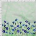 thumbnail image 2 of oneOone Cotton Flex Fabric Leaves & Flower Panel Print Sewing Fabric BTY 40 Inch Wide, 2 of 3