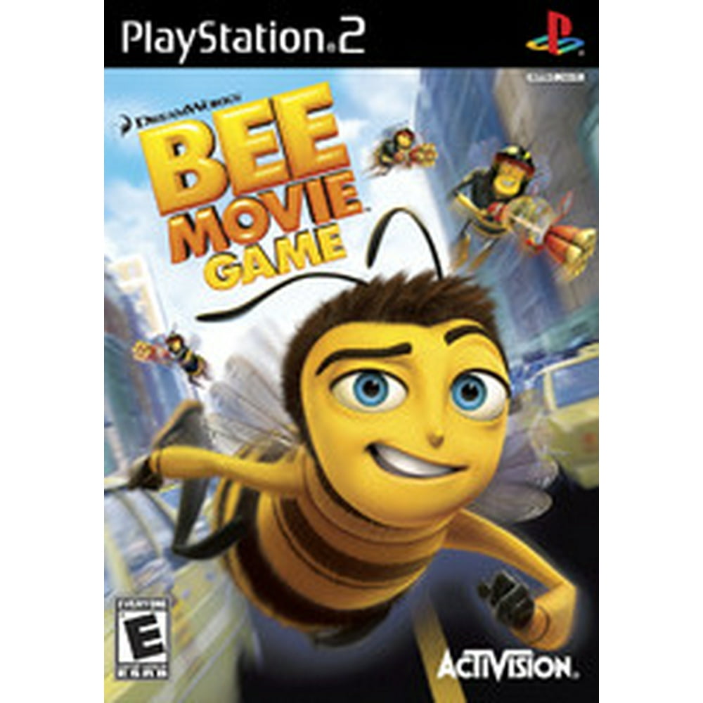 the-bee-movie-game-ps2-playstation-2-refurbished-walmart-walmart