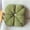 Green, variant on Orangide Velvet Chair Cushion, 14" Round Floral Pillow with Adjustable Strap for Office Chair Ottoman Floor Mat, Indoor Outdoor Seat Cushion