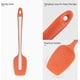 thumbnail image 5 of 21cm, orange Spatule Cuillre en Silicone: Rsistante la Chaleur en Caoutchouc sans Soudure Flexible, Cuisson Ustensile de Cuisine pour Mlanger Re, 5 of 5