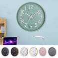 thumbnail image 2 of Visland Wall Clock Large Numerals Design Easy-to-Read Battery Operated Modern Silent Non-Ticking Round Clock Wall Decoration, 2 of 8