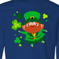 thumbnail image 4 of Inktastic Cute Leprechaun for St. Patrick's Day Long Sleeve Youth T-Shirt, 4 of 5