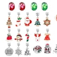thumbnail image 2 of Bsvklp Juego Pulseras Con Calendario Adviento Navideño 24 Rejillas Regalo para Mujeres Niñas Y (D), 2 of 6