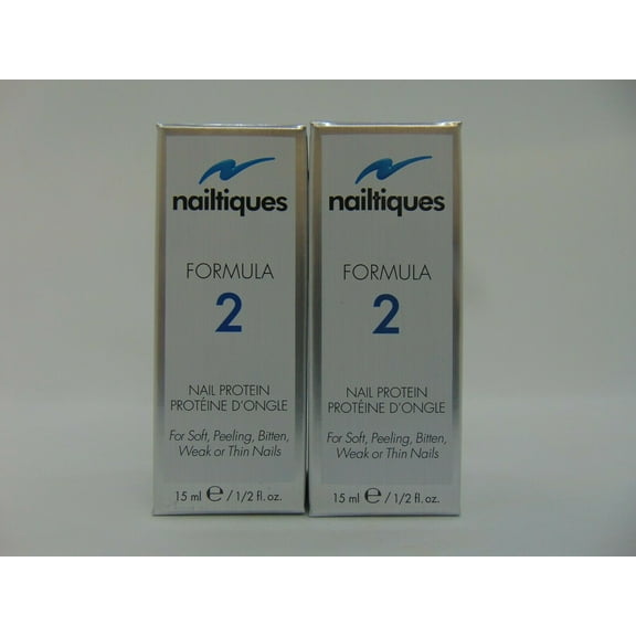 Nailtiques Nail Protein Formula, 2, 0.5 Ounce (Pack of 2)