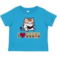 thumbnail image 3 of Inktastic I Love Books Reading Cat Girls Toddler T-Shirt, 3 of 5
