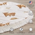 thumbnail image 5 of Sweet Jojo Designs Boho Highland Cow Boy, Girl, Unisex/Gender Neutral Baby Tummy Time Play Mat, 5 of 5