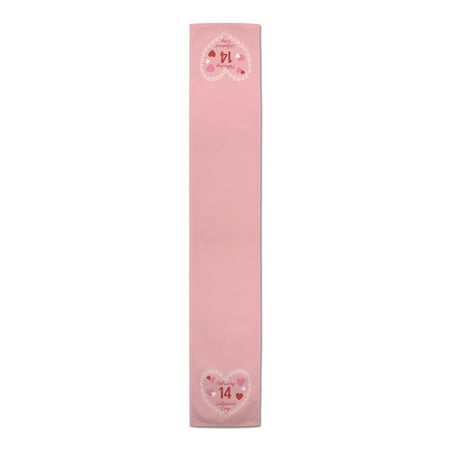

Creative Products Val Day Calendar Wreath 16 x 90 Poly Twill Table Runner