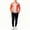 c01Orange, variant on Hduncf Children's Multicolor Football Goalkeeper Uniform Long Sleeves Long Pants Training Uniform Two-Piece Set for Kids Blue 11-12 Years