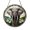 Stained Glass 5.9 Inch, variant on Safari Elephant Glass Style Window Hanging