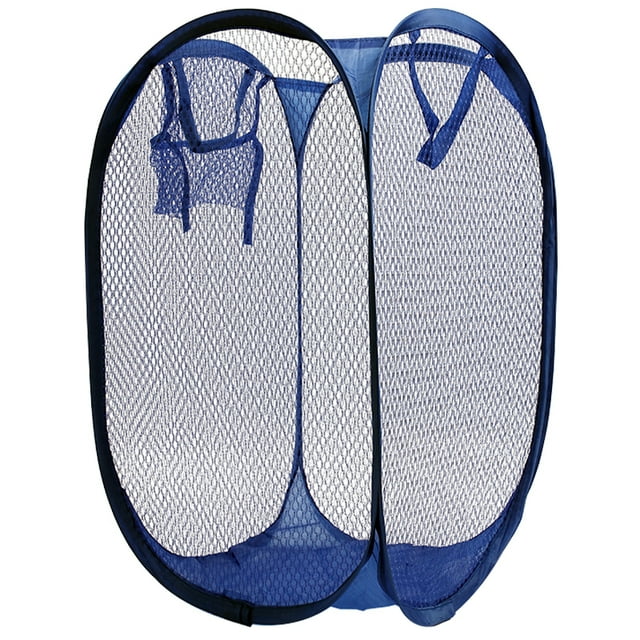 Mesh Laundry Hamper Foldable Breathable Laundry Bin Laundry Basket for Household