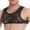 Black, variant on Sports Bras Men Sexy Transparent Bra Shoulder Straps Chest Tanks Undershirt Clubwear Lingerie
