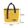 thumbnail image 3 of DEELLEEO Sac Thermique Sac à Lunch Isolé pour Femmes Compact Fourre-Tout Réutilisable Sac Isotherme Seau à Lunch Sac à Lunch, 3 of 7