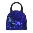 thumbnail image 3 of YFYANG Portable Waterproof Insulated Lunch Bag, Science Fiction Future Reusable Cooler Bag / Picnic Bag for Adults Teens, 3 of 9