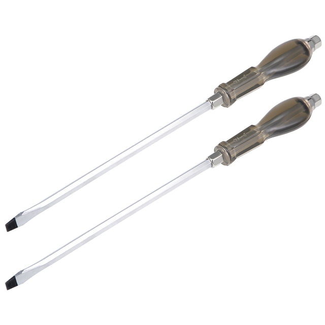 Destornilladores de impacto ranurados de 8.5mm Unique Bargains, controlador de demolición de 10 pulgadas, magnético, 2 piezas