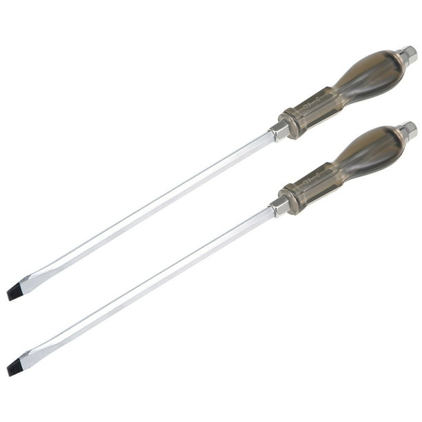 Destornilladores de impacto ranurados de 8.5mm Unique Bargains, controlador de demolición de 10 pulgadas, magnético, 2 piezas