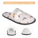 thumbnail image 3 of Balery Dachshund Dog Puppy Pantuflas de Casa de Felpa Silenciosas con Diseño Estampado, Zapatillas Cómodas Antideslizantes de Algodón para Interior-Large, 3 of 8