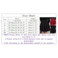 thumbnail image 3 of Siilsaa Women's Basic Versatile Stretchy Flared Casual Mini Skater Skirt A,S, 3 of 5