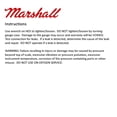 thumbnail image 4 of Manómetro Marshall CW00100 0-100 psi 1,5 pulgadas a prueba de golpes, 4 of 4