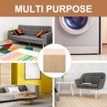 thumbnail image 3 of Sturdy Wooden Furniture Risers for Kitchen Khaki Color Heavy Duty Bed Lifts Anti Skid 2pcs, 3 of 8