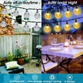thumbnail image 4 of Solar String Lights Outdoor Bubble Ball Lighting String 8 LIghting Modes for Garden Wedding Birthday Holiday Theme Decoration, 4 of 6