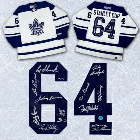 Frank Mahovlich Autographed White Toronto Maple Leafs Jersey