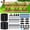 33FT 1/2''Main tube+197FT 1/4'' tube, variant on 2026New 230FT Quick-Connect Drip Irrigation System Kit Automatic Garden Watering Misting System for Greenhouse Yard Lawn