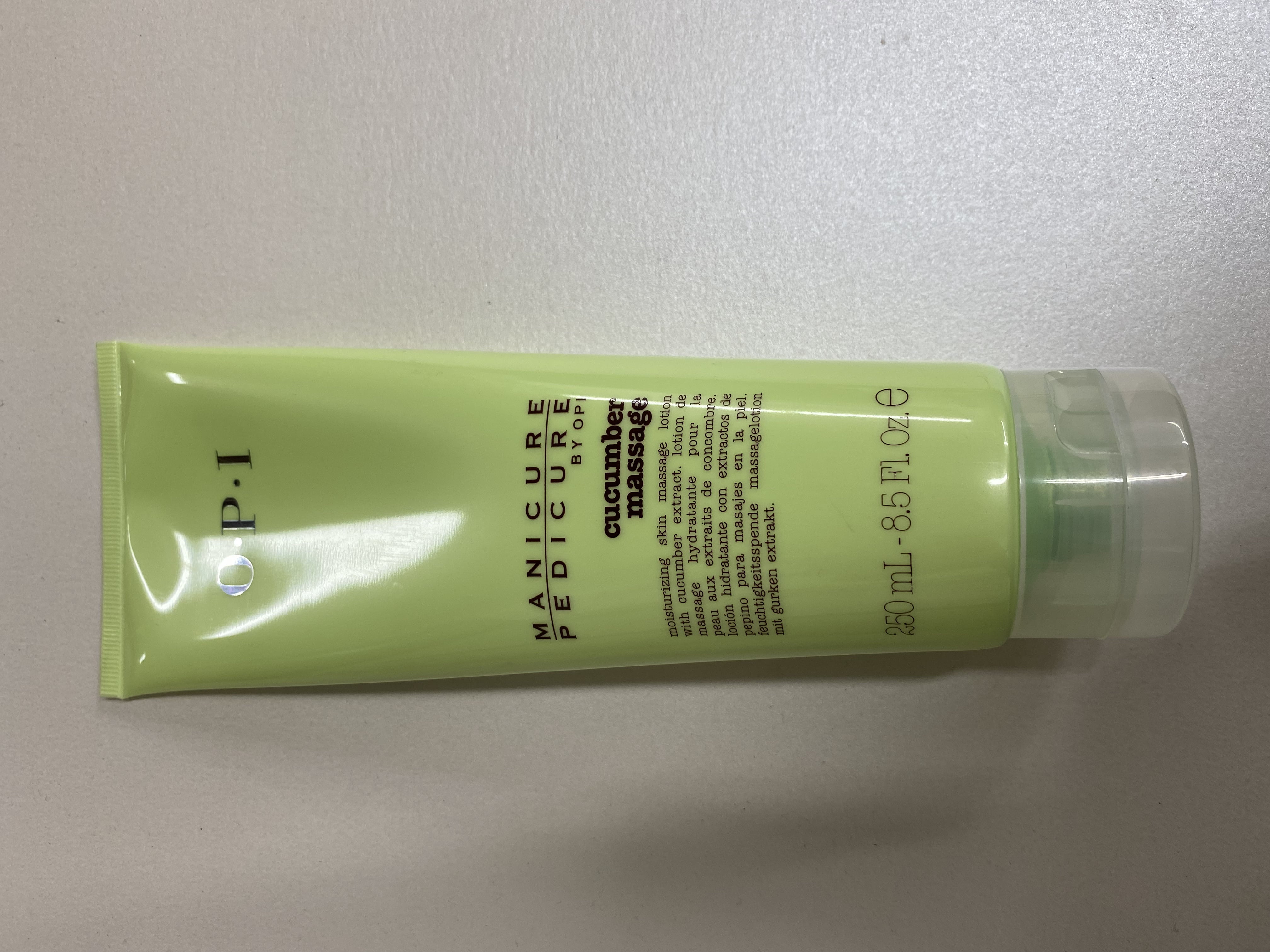 OPI MANICURE PEDICURE CUCUMBER MASSAGE LOTION 8.5 OZ