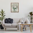 thumbnail image 3 of Stupell Industries Transitional Dogwood Blossoms Bouquet Brown Floating Frame Canvas Art, 25 x 31, by Carol Robinson, 3 of 7