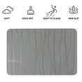 thumbnail image 3 of Bath Mat Rug, Quick Drying Bath Mats Diatomaceous Earth Bath Mat Super Absorbent Living Room Floor Mat Nonslip Bottom Easy To Clean Bathroom Rugs Simple Kitchen Doormat, 3 of 8