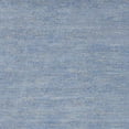 thumbnail image 4 of HomeRoots 479799 5 x 5 ft. Blue & Gray Striped Non Skid Indoor & Outdoor Square Area Rug, 4 of 7