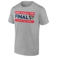 thumbnail image 2 of Men's Fanatics  Steel Florida Panthers 2024 Stanley Cup Final Roster T-Shirt, 2 of 5