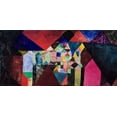 thumbnail image 2 of Klee, Paul 14x9 White Modern Wood Framed Museum Art Print Titled - Municipal Jewel, 2 of 4