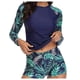 thumbnail image 3 of WILLBEST Traje de Baño de Dos Piezas con control de Abdomen para Mujer, Traje de Baño de Manga Larga con Protección Solar Upf 50+, Camiseta de Baño con Parte Inferior Tipo Bóxer, 3 of 6