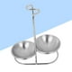 thumbnail image 3 of Soporte de acero inoxidable para cucharas, cucharones, coladores y mesas de cocina (con bandeja)., 3 of 7