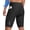 Black, variant on Men's Bike Shorts 4D Padded Cycling Biking Bicycle Mountain Riding Biker Cycle Zipper Pockets Quick Dry UPF 50+ Dark Green L