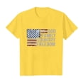 thumbnail image 5 of Hiijoy Girls Fourth of July T-Shirt Short Sleeve Crew Neck T Shirt for Kids, Sizes 6-7, 5 of 5