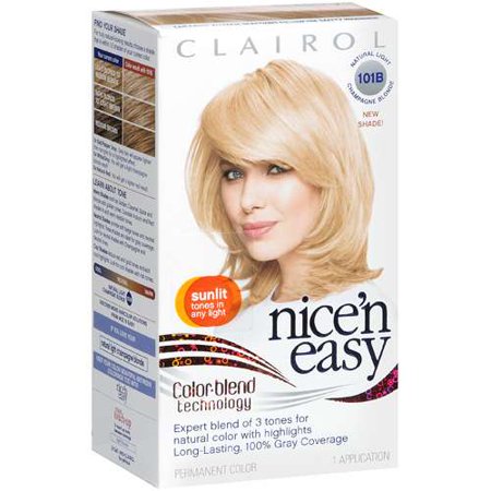 Clairol: Natural Light Champagne Blonde Nice 'n Easy, 1 ct ...