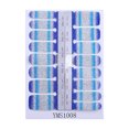 thumbnail image 1 of WREESH Glitter Solid Color Nail Stickers Full Color Gradient Nail Stickers 16 Stickers/piece, 1 of 1