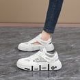 thumbnail image 6 of Women's Summer Breathable Casual Sneakers, mesh cooling walking shoes, lightweight soft sole, sweat-proof design, non-slip outsole, stylish all-match daily footwear for hot summer outdoor wear, 6 of 6