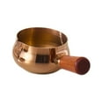 thumbnail image 2 of Taza de acero inoxidable para salsa, condimentos, aderezo pequeño, taza medidora Oro rosa, 2 of 9