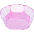 thumbnail image 1 of Corral portátil para animales pequeños NQ valla Oxford transpirable transparente para conejillos de indias conejos hámsteres chinchillas y erizos azul, 1 of 5