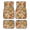Floral Paisley Pattern, variant on Pzuqiu Floral Print Auto Rugs All Weather Protection Floor Liners Car Floor Mats, Not Easy to Fade Full Set, Fit for SUV Truck Trucks