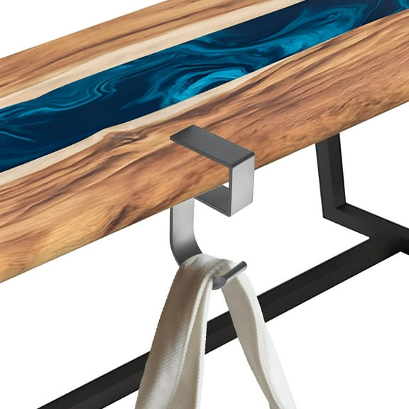 LAMIRO Desk Hanger Hook,Office Bags Hook,Hook under Desk,Multifunctional,Handbag Hanger,Purse Hook Hanger,for Handbag,Purse,Water Cup grey