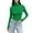 Green, variant on Womens Basic Tops Women's Turtleneck T-Shirt, Solid Color Long Sleeve Shirts for Women Green L
