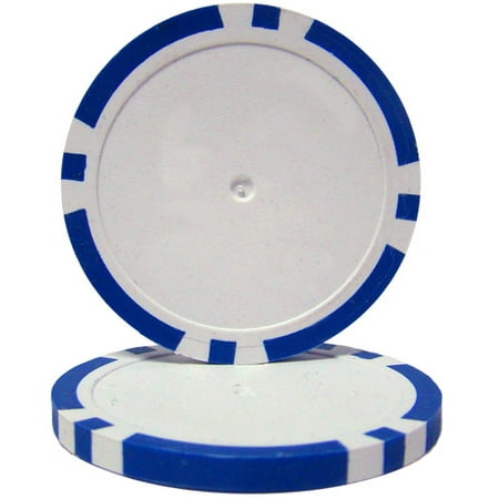 Blue Blank Poker Chips - 14 Gram - Walmart.com